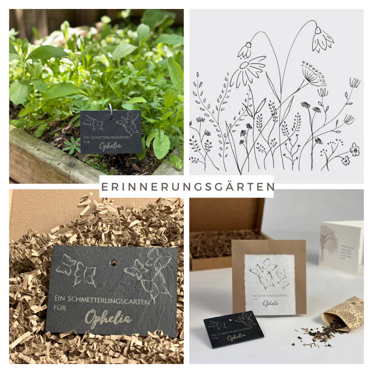 Trauergeschenk Erinnerungsgarten als Trostpaket