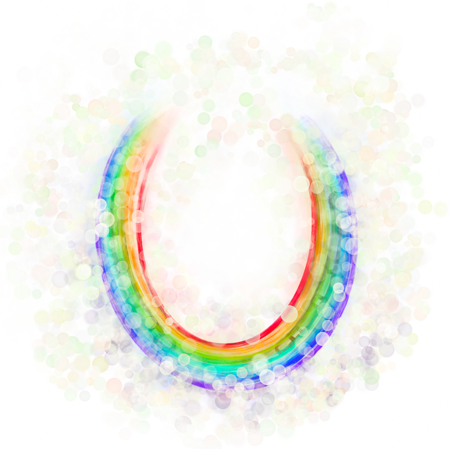 🐴 Rainbow-Karte „Regenbogen-Hufeisen“ – 25er-Pack inkl. Kuverts